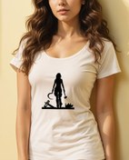 Resim I Came Again All Street Geniş Yaka Tişört 