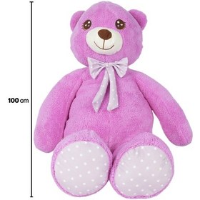 Resim 100 Cm Love Bam Lila Ayı Çok Renkli 