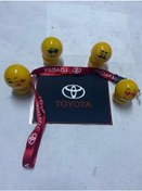 Resim Kaydırmaz Ped, 4 Adet Zıpzıp Kafa, Ayna İpi Set Toyota Uyumlu 