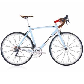 Resim Carraro Mıglıa 28 Jant 52cm 16 Vites Yol Yarış Bisikleti Açık Mavi-Beyaz 