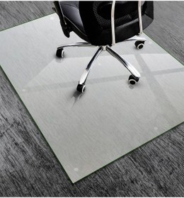 Resim Cam Sandalye Matı Satina 100cm X 120cm 
