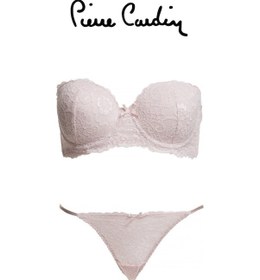 Resim Pierre Cardin 4034 Carlına Boş Kap Sütyen Külot Takım Pudra 
