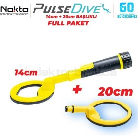 Resim Nokta Dedektör PulseDive Su Altı Dedektörü&Sahil Arama Dedektörü - Büyük Arama B 