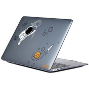 Resim Enkay Macbook Pro 16" Tasarım Koruyucu Laptop Kılıfı Astronot No.2 