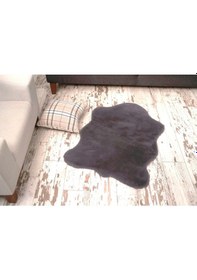 Resim Tappeto Re x Tavşanı Post Peluş Antrasit 