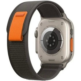 Resim Ally iOs Watch Uyumlu 7-8 45mm 6-5-4 44mm Watch Ultra 49mm Field Loop Kayış Kordon 3-2-1 42mm 