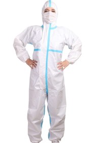 Resim REAL Fix 5 Adet Tek Kullanımlık Koruyucu Tulum Lamineli 