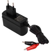 Resim Power-Xtra 6W DC 6V 500mA Priz Tipi Akü Şarj Adaptör (Krokodilli) 