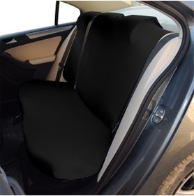 Resim carlone Siyah Servis Kılıfı Düz Renk Fit Kesim Likralı Ürün Terletmez Kumaş 