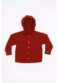Resim Xo Kids Erkek Çocuk Gömlek 1-4 Yaş 25178 Bordo 