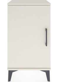 Resim Arges Komodin 2 Raflı Tek Kapaklı 44x30x80 Aytaşı-aytaşı Aytaşı 