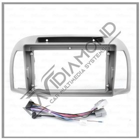 Resim Navidiamondnissan Micra 2002-2010 Android Teyp Çerçeve 9 Inch - Soket 
