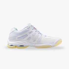 Resim Mizuno Wave Voltage 2 Kadın Beyaz Koşu Ayakkabısı 