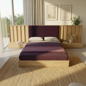 Resim Latanwood Gipsy Ahşap Karyola 
