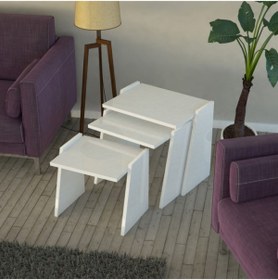 Resim Modilayn 3 Lü Zigon Sehpa Ard-321 