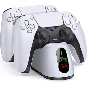 Resim Comse PS5 Joystick Dualsense Göstergeli Şarj Istasyonu 0516 