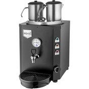 Resim Remta Çay Ocağı Kazanı 13 Lt 2 Demlik Elektrikli Siyah 