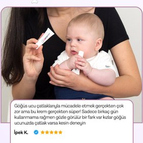 Resim Clinikid Mom's Series Göğüs Ucu Bakım Kremi - Devam Paketi 
