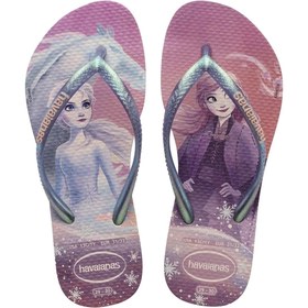 Resim Havaianas -kız Çocuk-frozen-terlik - LİLA / 