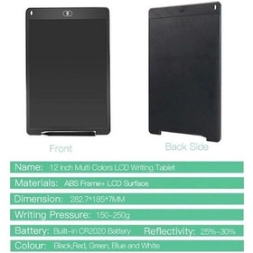 Resim Elektronik 12 İnç Beyaz Lcd Yazma Tableti Çizim ve Yazı Tahtası 