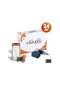 Resim Turuncu Motosiklet Takip Cihazı 24 Aylık + Buzzer 