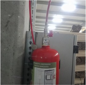 Resim 2 kg Pano Içi Yangın Söndürme Sistemi 