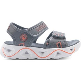 Resim Lumberjack Guapo 5fx Gri Erkek Çocuk Sandalet 000000000101986066 Gri-turuncu 
