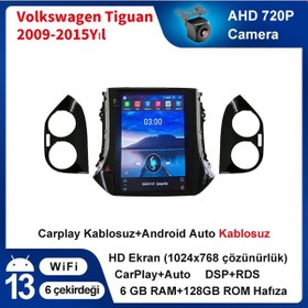 Resim Volkswagen Tiguan 2009-2015 Yıl Tesla Multimedya 6-128 Gb 