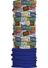 Resim Narr Licence Plate Polar Boyunluk Çok Renkli 