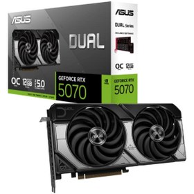 Resim AyrStore ASUS GEFORCE DUAL-RTX5070-O12G 12GB GDDR7 192BIT 3XDP 1XHDMI EKRAN KARTI 