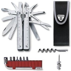 Resim Victorinox Swisstool X Plus Penseli Çakı 3.0338.n 37f Kılıflı 