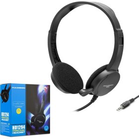 Resim Hadron Pc Kablolu Kulak Üstü Kulaklık 1.2mt 3.5mm Mikrofonlu Hadron HD-1294 