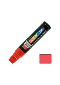 Resim Marvy Decocolor Acrylic Jumbo Paint Marker 15 Mm Red 