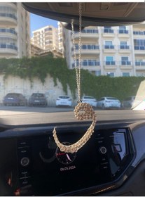 Resim Vav Aynalı Taşlı Oto Dıkız Süsü 