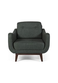 Resim Nelson Keten Berjer Yeşil Yeşil 