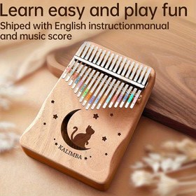 Resim Leg Marka 17-Anahtarlı Kalimba Başparmak Piyano ile Karışık Renkli Notlar – Taşınabilir Parmak Piyano Başlangıç İçin, Müzik Hediye Enstrüman ile Talimat Kılavuzu ve Müzik Puanı 