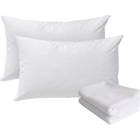 Resim Ely Parker 6'lı Yastık Alezi Sıvı Geçirmez %100 Pamuklu 50x70 Yastık Koruyucu 