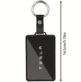 Resim Model Y İçin Kart Koruyucu Kılıf Siyah Renk - Anahtarlık - Kart Koruyucu 