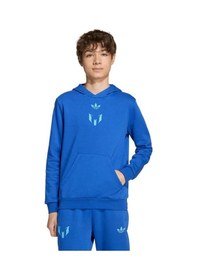 Resim Adidas Çocuk Mavi Sweatshirt Messı Hoodıe Y Jy9542 Mavi 