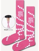 Resim You Glow Girl Pembe Dizaltı Çorap Pembe 