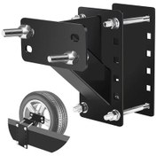 Resim Xuweiwei Ağır Hizmet Yedek Lastik Taşıyıcı Braketi Kilitli 150kg Kapasiteli Suv Kamyon Tekne 