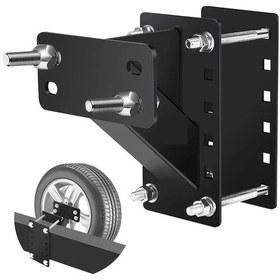 Resim Xuweiwei Ağır Hizmet Yedek Lastik Taşıyıcı Braketi Kilitli 150kg Kapasiteli Suv Kamyon Tekne 