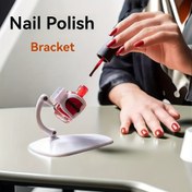 Resim 2 Renkli Ayarlanabilir Oje Şişesi Tutucu Stand - Kaymaz Taban & Hassas Uygulama için Ergonomik Tasarım, Karakteristik Boyama ve Kurutma - Profesyonel & Ev Manikür Pedikür Araçları, Dayanıklı Yapı 
