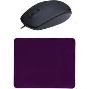 Resim Usin Mor Kum Desen Mouse Pad Kablolu Mouse Bilgisayar Faresi Notebook Pc Uyumlu 