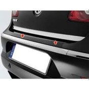 Resim Passat B6 Bagaj Alt Citası Krom 2005 2006 2007 2008 2009 2010 