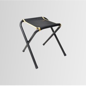 Resim Nurgaz Ng-Ktbr Katlanır Kamp Taburesi Siyah 