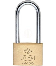 Resim Yuma Asma Kilit 60 Uzun Pirinç Ym-2060l 