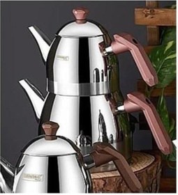 Resim Kahramanlar Antibakteriyel Ortaboy Elmas Rose Çaydanlık 