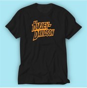 Resim Halley Davidson Vintage Baskılı Tshirt Modeli 