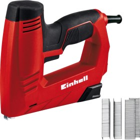Resim Einhell Elektrikli Zımba TC-EN 20 E (Tip 53 zımba teli, Tip 47 çivi için, elektronik darbe gücü ayarı, güvenlik burunu, 1000 zımba teli ve 500 çivi dahil) - 4257890 